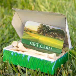 Gift of golf lessons